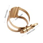 Pour alto sax - ligmob de saxophone de réglage a vis unique, bec de sax professionnel, ligmob compact ... Pour alto sax - ligmob de saxophone de réglage a vis unique, bec de sax professionnel, ligmob compact ...