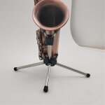 Alto saxophone musical universal sax portable holder pliable saxophone support réglable stand in Alto saxophone musical universal sax portable holder pliable saxophone support réglable stand in