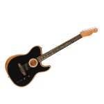 American acoustasonic telecaster black