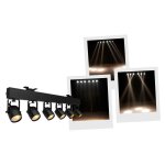 American dj saber bar 6 - syst�me d'�clairage - 6 t�tes led 15w - lin�aire 1 m�tre - pinspot saber spot ...