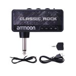 Ammoon amplificateur guitare electrique ampli mini casque ampli intgr effet de distorsion mini prise ...
