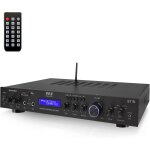 Ampli bluetooth 5 canaux a montage en rack, amplificateur de haut - parleur home , streaming bluetooth ...