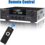 Ampli - tuner stro 2 x 200w bluetooth entre phono auto 2 zones 5 calibrage hdmi