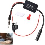 Amplificateur antenne autoradio 12v, booster de signal radio fm / am / dab pour audio stro digital ...