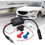 Amplificateur d'antenne d'autoradio, amplificateur d'antenne fm de voiture universel 12v - 24v, gain ...