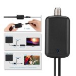 Amplificateur d'antenne tv hd 25db, amplificateur de signal intérieur, usb tv, canal à gain élevé Amplificateur d'antenne tv hd 25db, amplificateur de signal intérieur, usb tv, canal à gain élevé