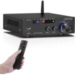 Amplificateur audio hifi stro 2. 1ch, rms 20 w x 2 + 40 w st - 838 avec sortie caisson de basses classe ...