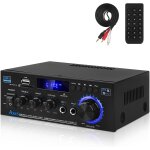 Amplificateur audio hifi stro 2. 1ch, rms 20 w x 2 + 40 w st - 838 avec sortie caisson de basses classe ...