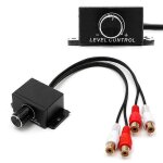 Amplificateur audio de voiture universel basse niveau rca bouton de contrle de volume a distance lc ...