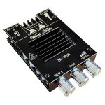 Amplificateur de caisson de basses bluetooth zk - xpsm 150wx2, rglage des aigus et des basses, panneau ...