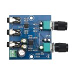 Amplificateur de casque d'coute, deux canaux, quatre canaux, une sortie stro, carte de mixage de signal ...