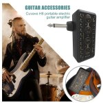 Amplificateur de guitare electrique, mini casque portable, pices d'effet, h8, mini accordeur de retard ...