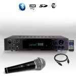 Amplificateur hifi & karaoke ltc atm8000bt 5. 2 / 4 x75w + 3 x20w tuner fm bluetooth usb + c�ble optique ...