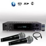 Amplificateur hifi & karaoke ltc atm8000bt 5. 2 / 4 x75w + 3 x20w tuner fm bluetooth usb + cble optique ...