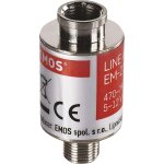 Amplificateur de ligne satellite en ligne 20 db (plage de frquence 470 - 790 mhz) pour dvb - t2, tlvision ...