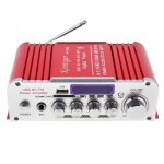 Amplificateur de puissance audio numrique pour voiture , 2 canaux, hi - fi, bluetooth, lecteur radio ...