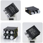 Amplificateur de puissance audio numérique hifi 2x50w, carte audio stéréo bt 5. 0 amp, module de circuit ... Amplificateur de puissance audio numérique hifi 2x50w, carte audio stéréo bt 5. 0 amp, module de circuit ...
