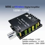 Amplificateur de puissance audio numérique sans fil zk 1002l 1002 100wx2 tpa3116 mini bluetooth compatible5. ... Amplificateur de puissance audio numérique sans fil zk 1002l 1002 100wx2 tpa3116 mini bluetooth compatible5. ...