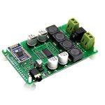 Amplificateur de puissance bluetooth, carte audio 30wx2 dc12v5a, haut - parleur de vibration  rsonance ...