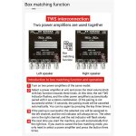 Amplificateur de puissance bluetooth zk - tb22, 2. 1 canaux, mini module d'ampli numrique sans fil, ...