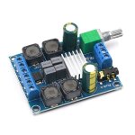 Amplificateur de puissance num�rique st�r�o 2 canaux, 2x50w, module de carte d'amplificateur audio pour ...