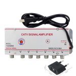 Amplificateur de répartiteur de câble tv catv, amplificateur de signal d'antenne tv numérique, équipement ... Amplificateur de répartiteur de câble tv catv, amplificateur de signal d'antenne tv numérique, équipement ...