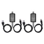 Amplificateur de signal d'antenne hdtv avec kits d'alimentation usb, amplificateur arien hdtv, 2 pices ...