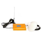 Amplificateur de signal mobile led wcdma gsm avec antenne ventouse or yonis