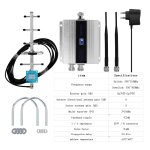 Amplificateur de signal de tlphone portable a double extrmit lcd gsm900 mhz, ensemble rpteur avec ...