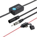 Amplificateur de signal universel radio fm pour voiture, kit d'amélioration anti - interférence, accessoires ... Amplificateur de signal universel radio fm pour voiture, kit d'amélioration anti - interférence, accessoires ...