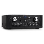 Amplificateur skytronic karaok� usb / sd / fm 160w + 2 enceintes hifi 140w + micro noir