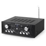 Amplificateur skytronic karaoké usb / sd / fm 160w + 2 enceintes hifi 140w + micro silver Amplificateur skytronic karaoké usb / sd / fm 160w + 2 enceintes hifi 140w + micro silver