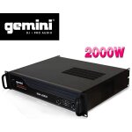 Amplificateur sono pa 2000w max. - gemini xga2000