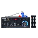 Amplificateur st�r�o hifi karma pa - 2362bt, 2x 30w, usb sd bluetooth, radio fm, t�l�commande, 2 entr�es ...