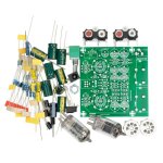 Amplificateur  tubes et carte audio, prampli, mlangeur audio avec valve 6j1, tampon biliaire, kits ...