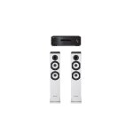 Amplificateur yamaha r s202d noir + paire d enceintes colonne cabasse jersey mt32 2 blanc Amplificateur yamaha r s202d noir + paire d enceintes colonne cabasse jersey mt32 2 blanc