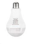 Ampoule cam�ra espion 360 infrarouge hd bidirectionnelle wifi yonis