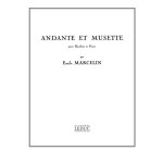 Marcelin : andante et musette - recueil hautbois et piano 9790046213311 al21331
