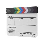 Andoer - clapboard en acrylique effaçable à sec pour réalisateur de film, ardoise avec stylo marqueur ... Andoer - clapboard en acrylique effaçable à sec pour réalisateur de film, ardoise avec stylo marqueur ...