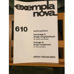 Andr� parfenov hommage a sergej sergejewitsch violon piano partition ed sikorski