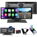 Android auto sans fil 9, 3'' autoradio carplay avec 2. 5k dashcam, podofo autoradio tactile bluetooth, ...