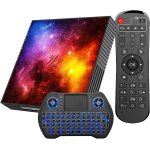 Android tv box 4go ram 64go rom smart - prend en charge la vid�o 3d 4k uhd avec 2. 4g / 5g wifi bluetooth ...