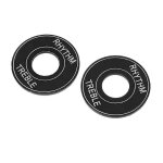 Anneau de rondelle de rondelle de rythme de plaque d�interrupteur a bascule en aluminium pour lp epi ...