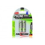 Ansmann mignon 800 dect - batterie 2 x type aa 800 mah