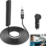 Antenne autoradio voiture de pare - brise collante adaptateur fiche din avec 5m cble, antenne radio ...
