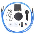 Antenne  boucle magntique active 50k - 500mhz, petite taille, portable, 17db, hf, ondes courtes, am, ...