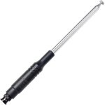 Antenne cb antenne radio portable tlescopique 27 mhz bnc - extensible de 25 cm  132, 5 cm pour midland ...