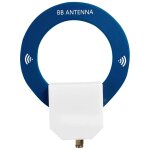Antenne circulaire � large bande, 9. 9khz - 181mhz, petit anneau bb, donut mw / sw, pour r�cepteur radio ...