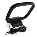 Antenne fm am en boucle pour rcepteur avec mini - connecteur  3 broches pour rcepteur av stro sharp ...