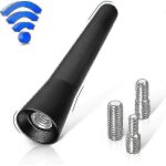 Antenne fm / dab auto - mini 6, 5cm courte - r�ception puissante fm / am / dab